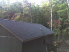 The roof is complete on the 2nd cabin.